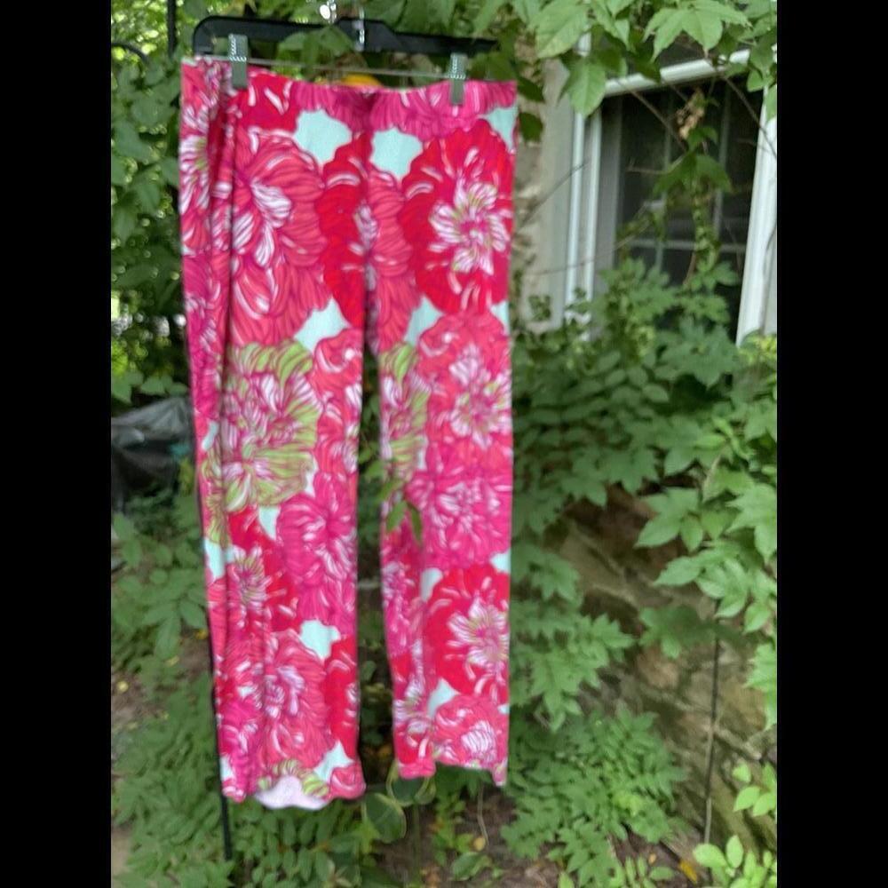 Lilly Pulitzer Soft Beach Pants Wide leg Coastal, Preppy, Size Small
